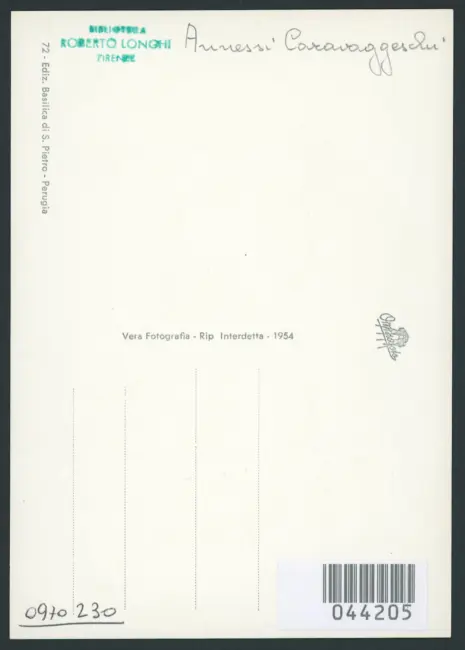 Perugia - Basilica di S. Pietro. Flagellazione di Cristo (Caravaggio)