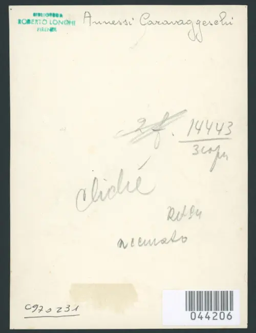 Merisi Michelangelo (Caravaggio) - copia da - sec. XVII - Cristo legato da un aguzzino