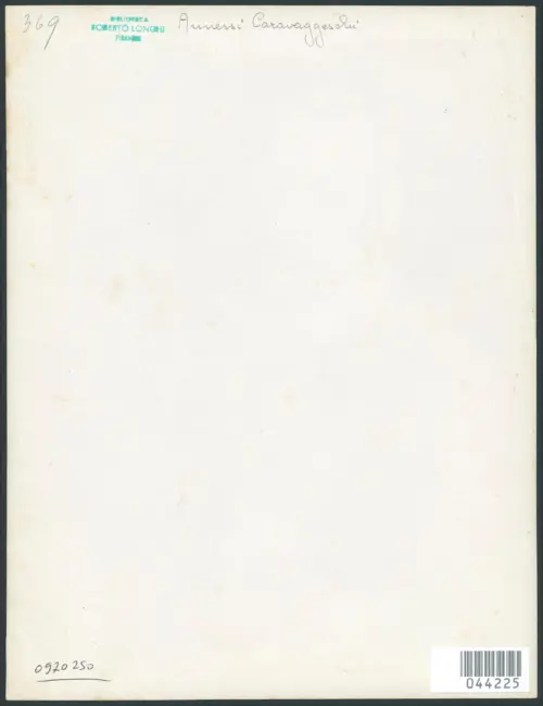 Firenze - R. Galleria Uffizi. Ritratto di M. Amerighi detto Caravaggio. (Dipinto da se stesso.)