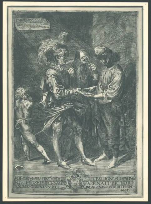 Zingara che legge la mano