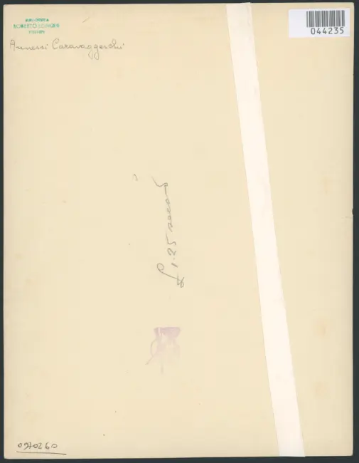 Roma - Il Saltarore e due Sante - attribuito al Caravaggio - Battisterio di Costantino