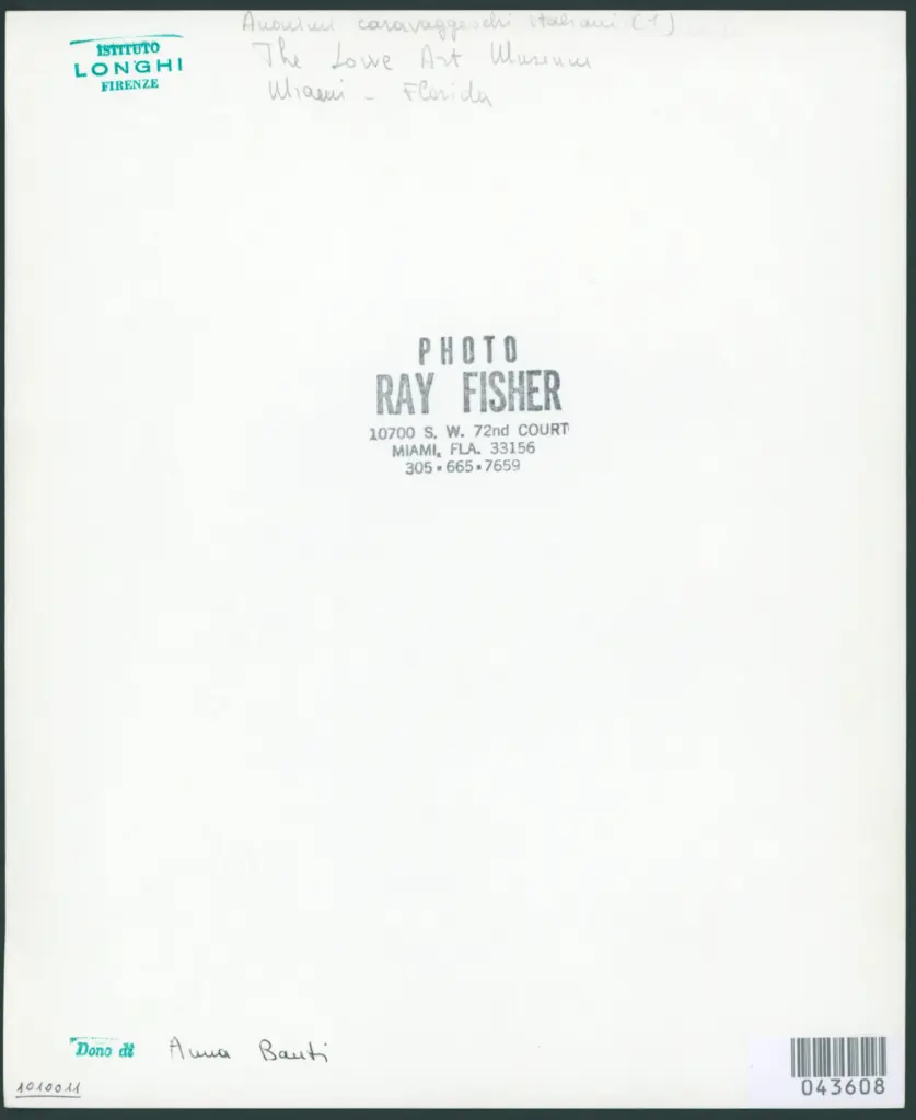 Anonimo caravaggesco italiano - sec. XVII - David lega la testa di Golia