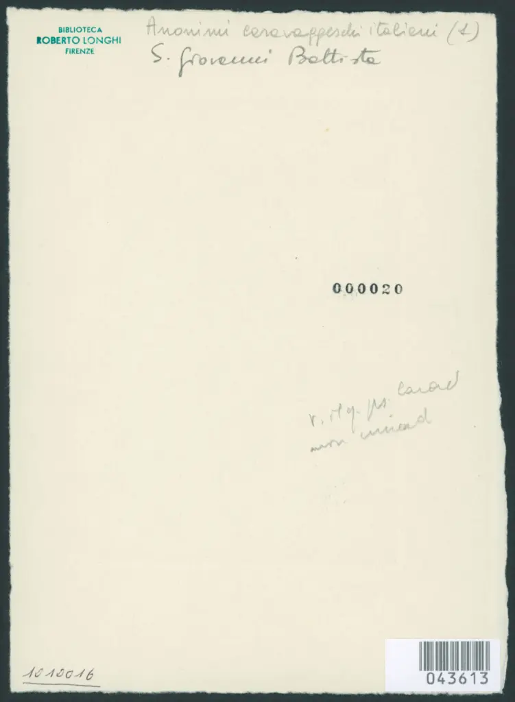 Cano Alonso - XVII - San Giovanni Battista con l'agnello