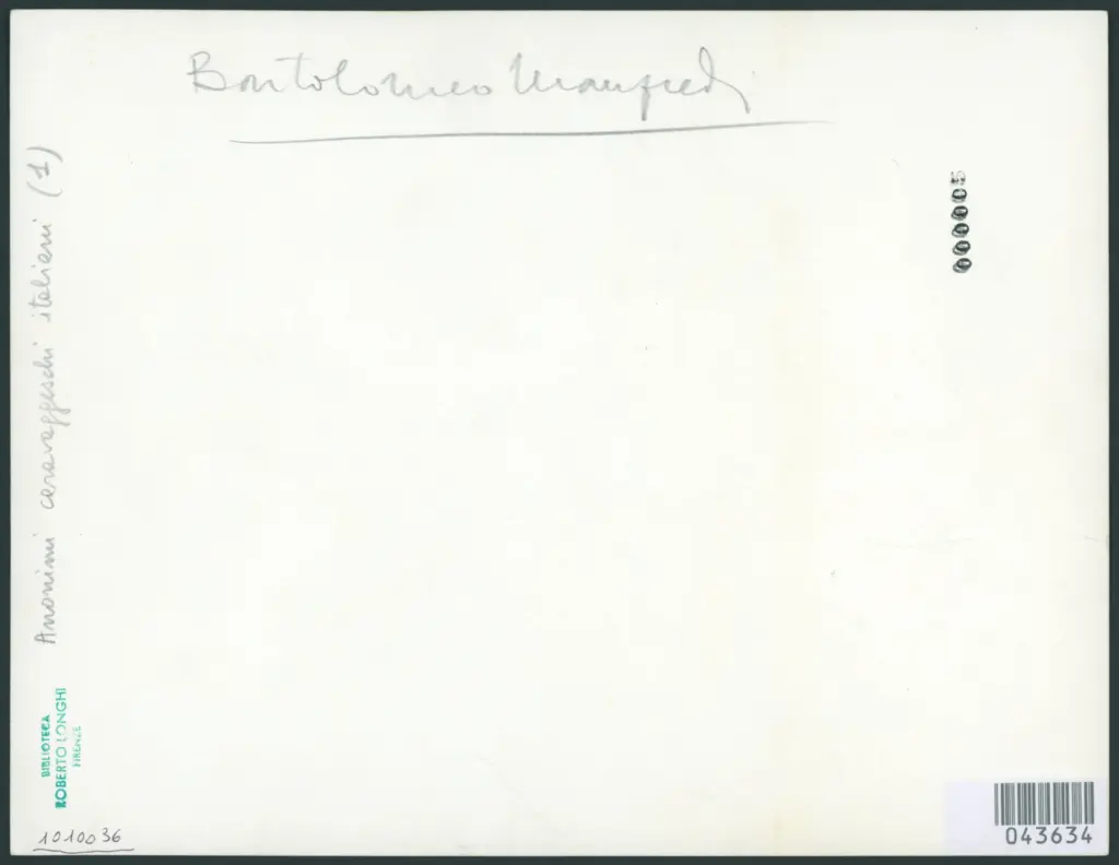 Anonimo caravaggesco italiano - sec. XVII - Cristo e l'adultera