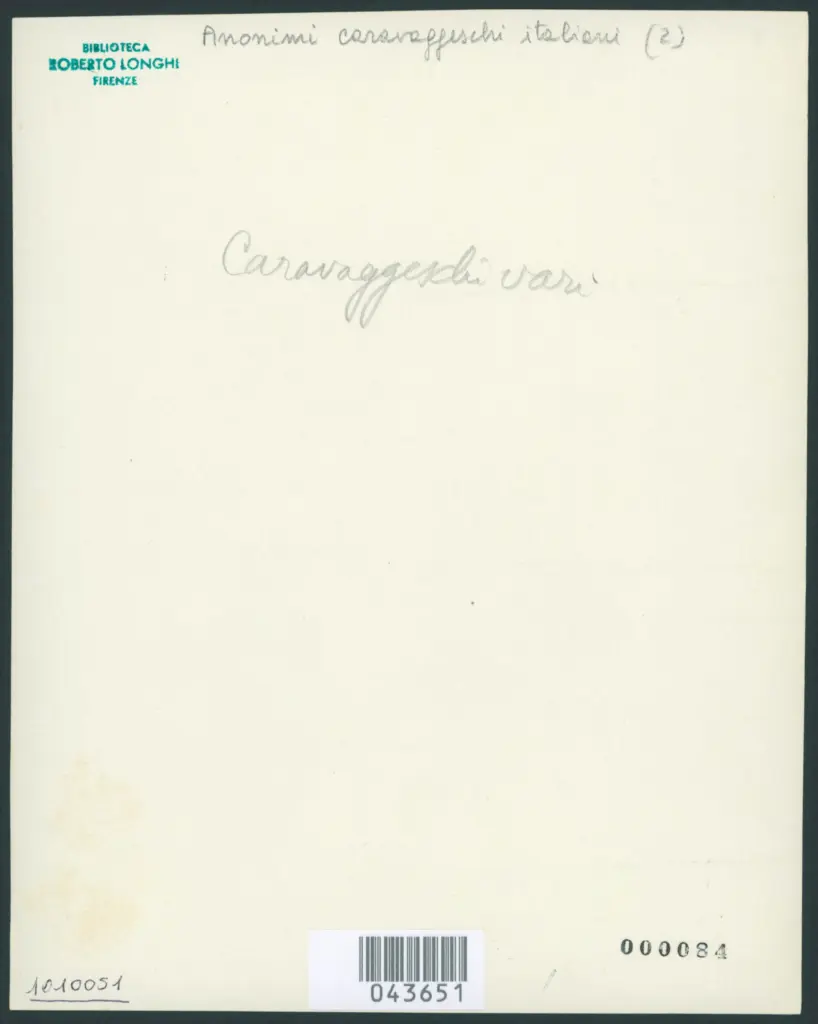 Anonimo caravaggesco italiano - sec. XVII - Giuseppe e la moglie di Putifarre