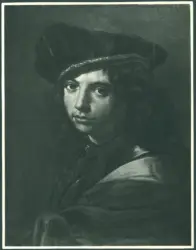 Anonimo caravaggesco italiano - sec. XVII - Ritratto di giovane