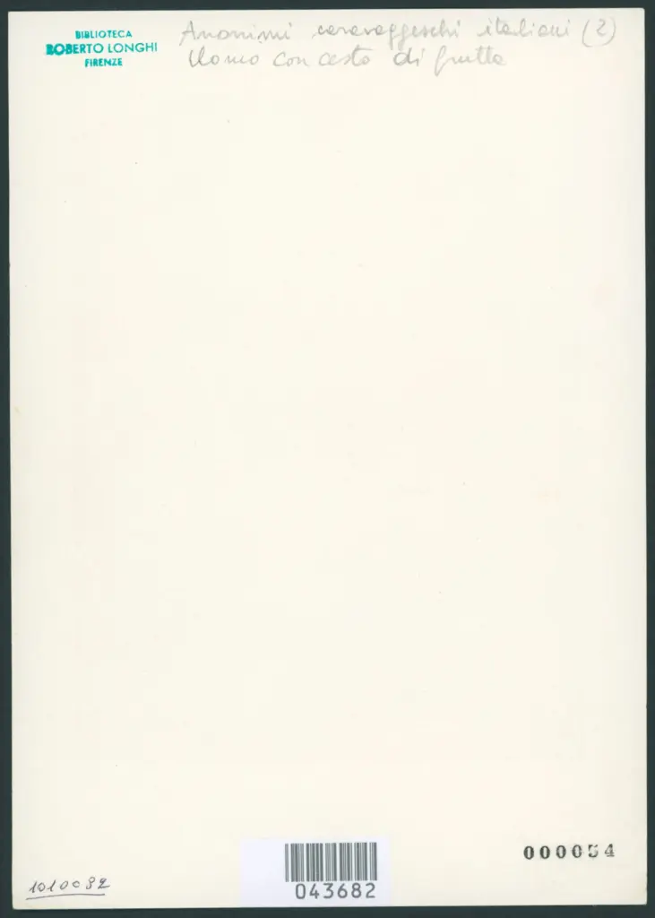 Finson Louis - (?) - sec. XVII - Uomo con canestro di frutta