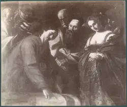 Spada Lionello - sec. XVII - Cristo e l'adultera
