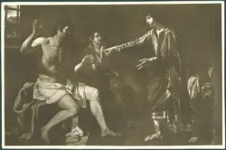 Régnier Nicolas (Renieri) - sec. XVII - Giuseppe in carcere interpreta i sogni del coppiere e del panettiere
