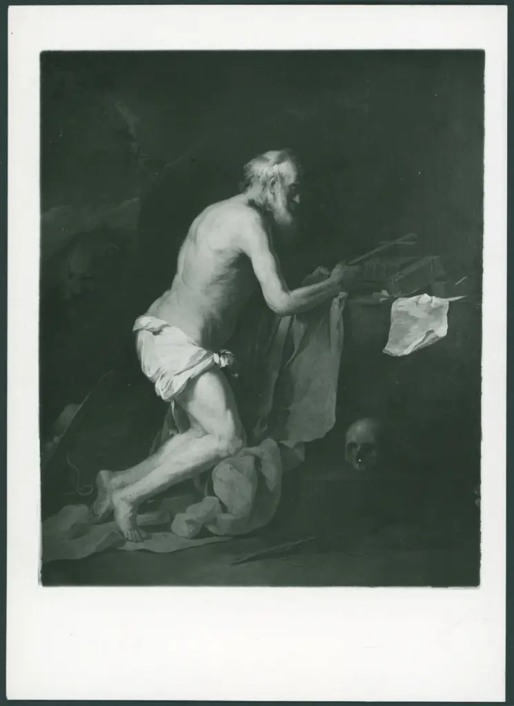 San Girolamo in preghiera nella grotta