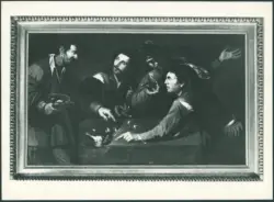 Anonimo caravaggesco francese - (?) - sec. XVII - Giocatori di dadi