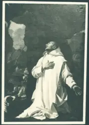 Anonimo caravaggesco francese - sec. XVII - Estasi di san Bruno