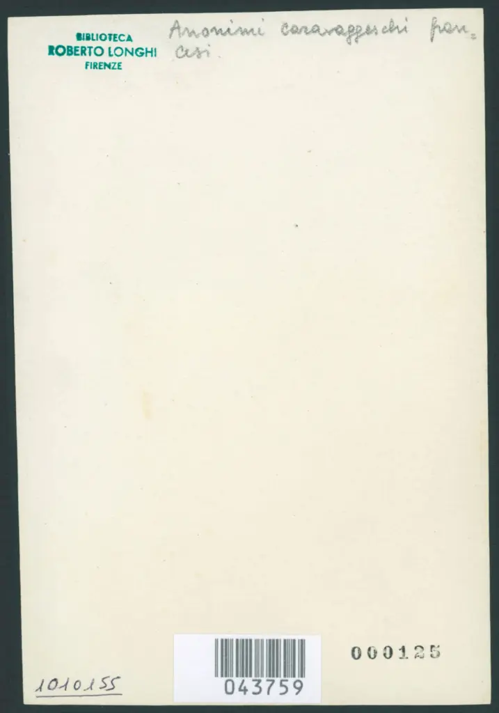 Anonimo caravaggesco francese - sec. XVII - Estasi di san Bruno