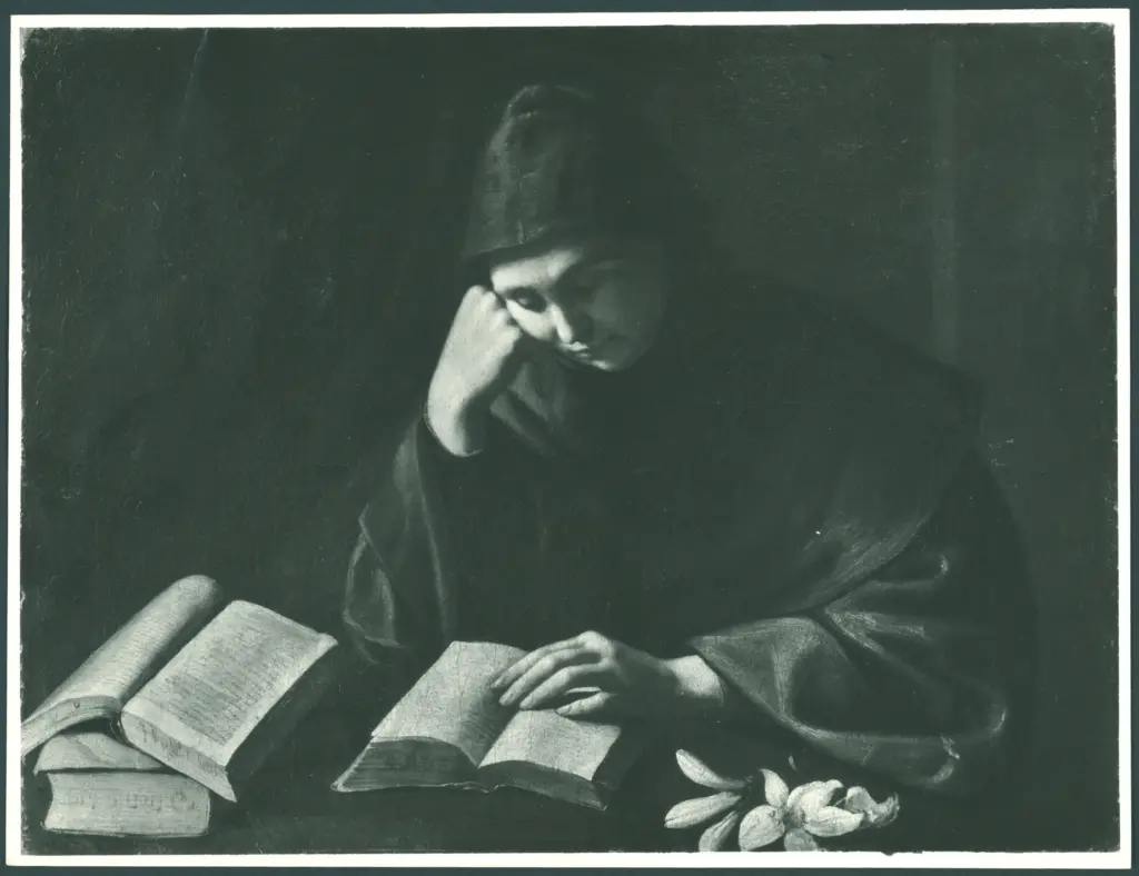 Sant'Antonio da Padova che legge