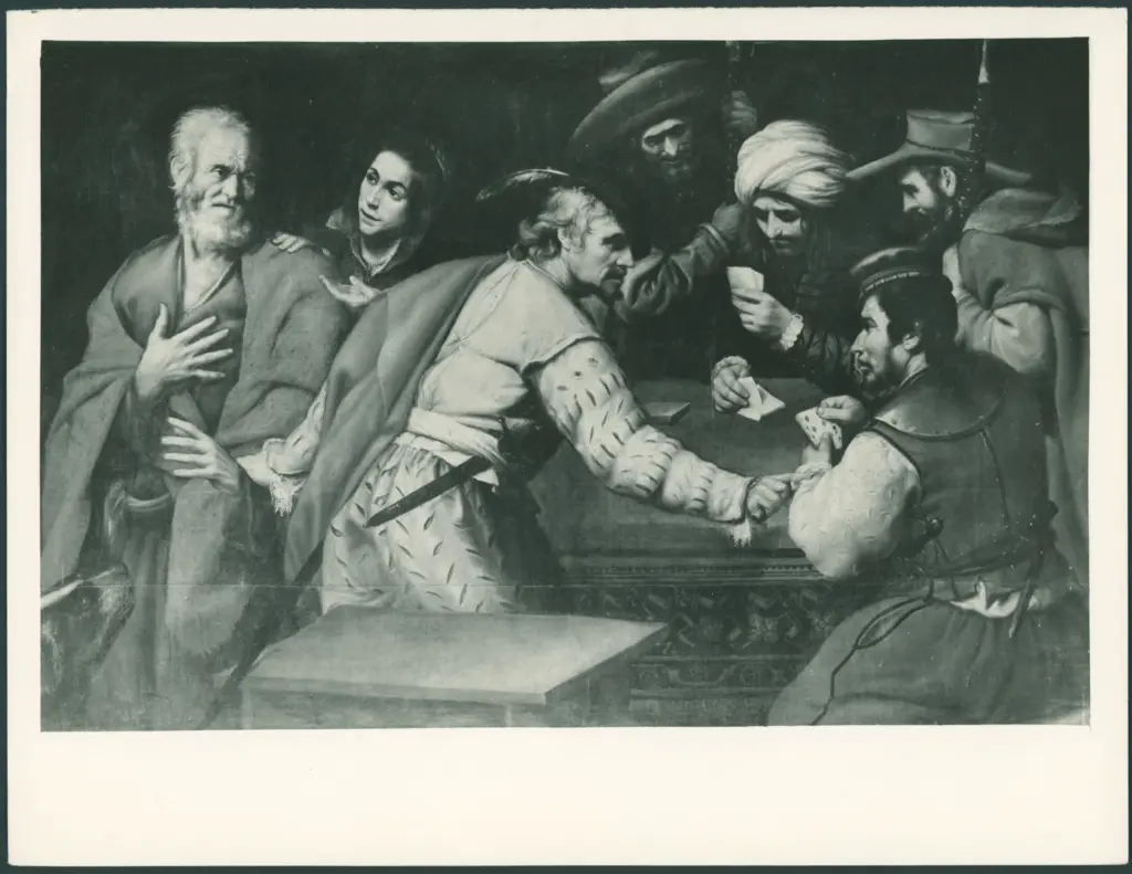 Sevilla - Catedral. Cap. de los Dolores. "Negaciòn de S. Pedro"