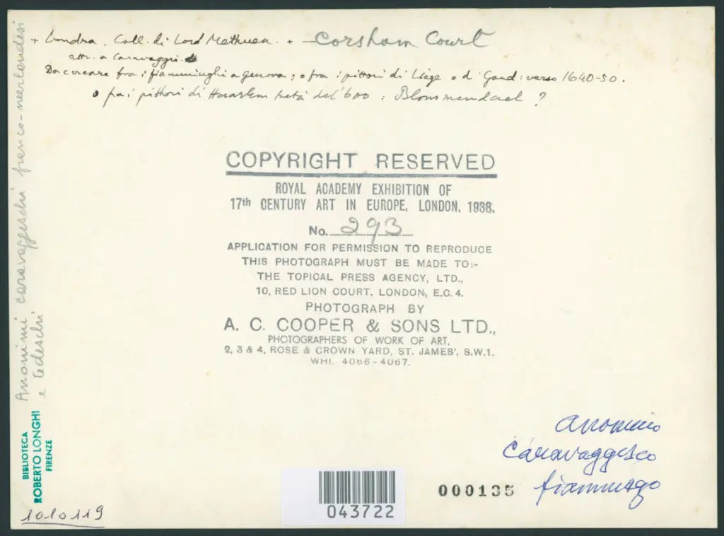 Anonimo caravaggesco fiammingo - sec. XVII - Tobia e san Raffaele Arcangelo