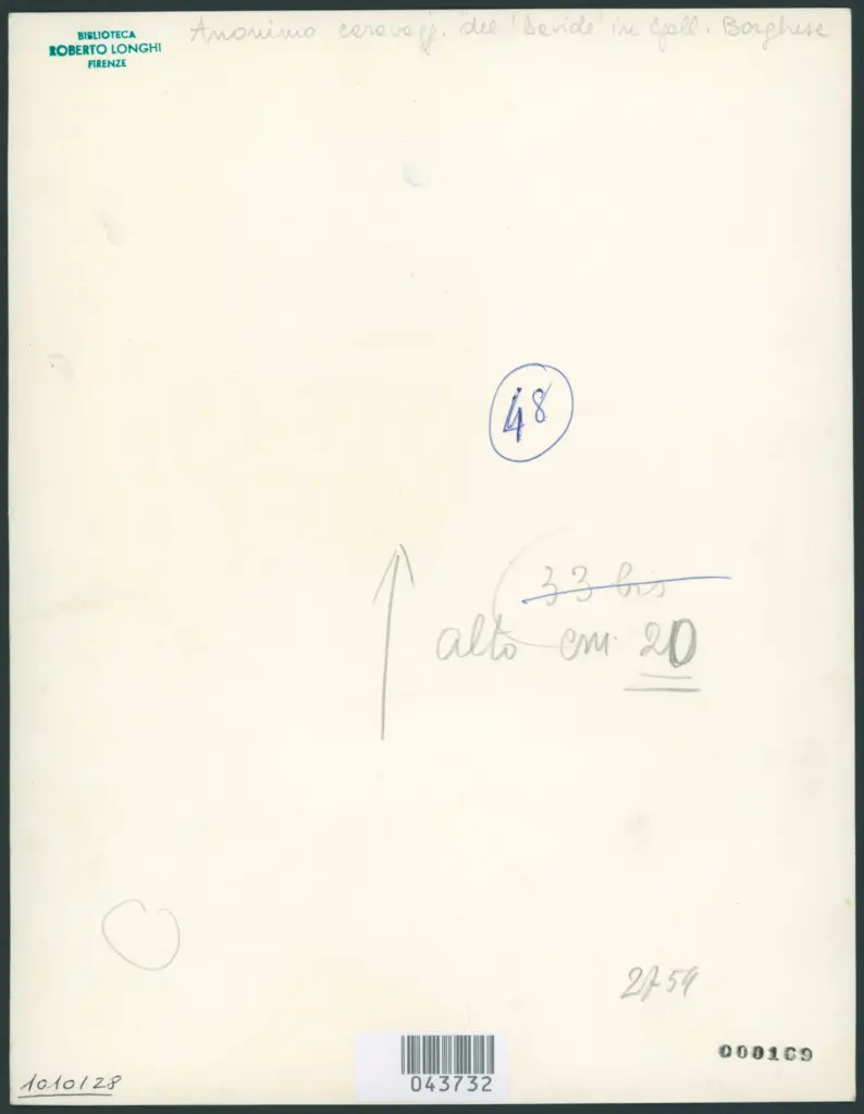 Roma, Galleria Borghese - David (Orazio Borgianni, già attr. al Caravaggio)