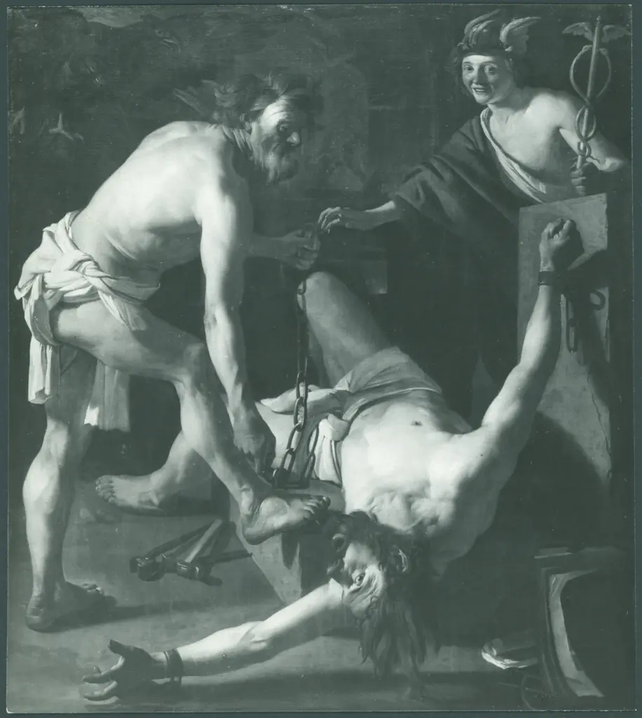 Baburen Dirk van - sec. XVII - Prometeo incatenato