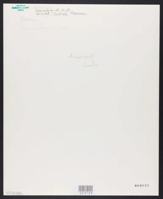 Baburen Dirk van - sec. XVII - Suonatore di liuto