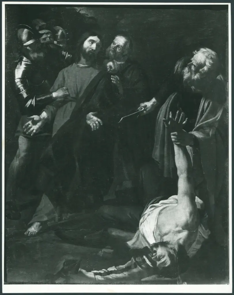 Cattura di Cristo nell'orto con l'episodio di Malco