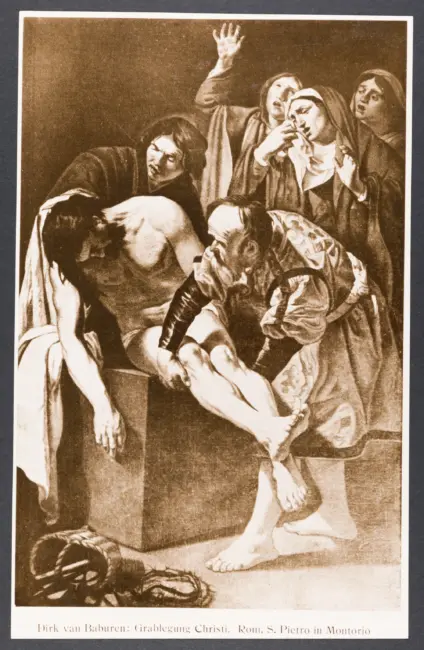 Deposizione di Cristo nel sepolcro