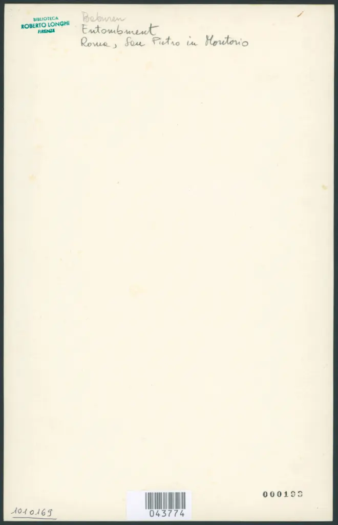 Baburen Dirk van - sec. XVII - Deposizione di Cristo nel sepolcro