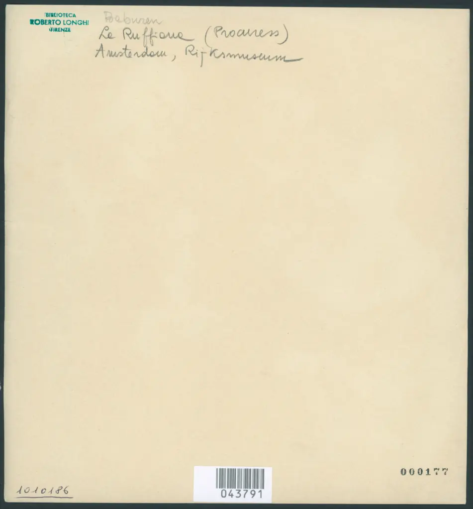 Amsterdam, Reichsmuseum No. 394. Dirck van Baburen, Die Kupplerin