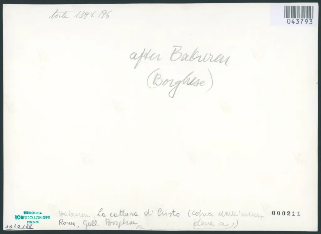 Baburen Dirk van - copia da - sec. XVII - Cattura di Cristo nell'orto