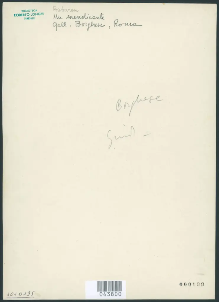 Baburen Dirk van - sec. XVII - Mendicante