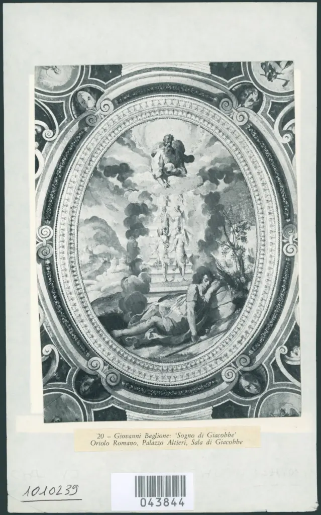20 - Giovanni Baglione: 'Sogno di Giacobbe". Oriolo Romano, Palazzo Altieri, Sala di Giacobbe