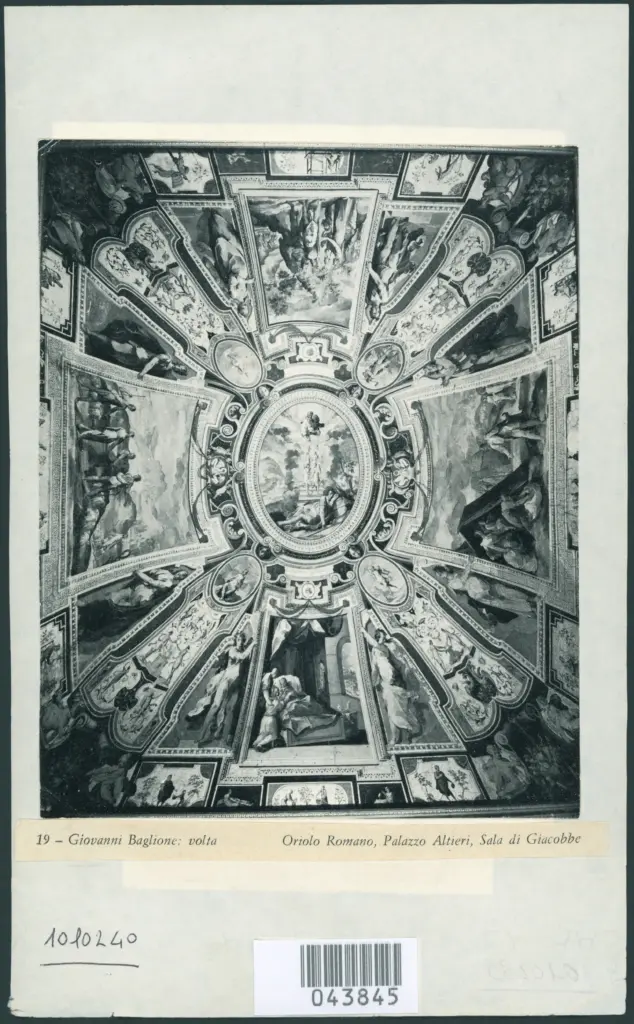 19 - Giovanni Baglione: volta. Oriolo Romano, Palazzo Altieri, Sala di Giacobbe