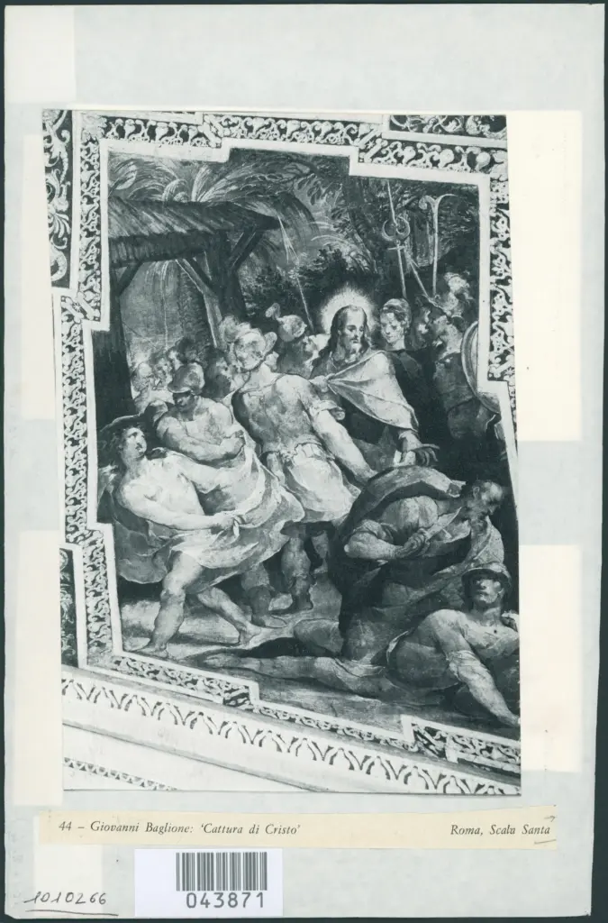 44 - Giovanni Baglione: 'Cattura di Cristo'. Roma, Scala Santa