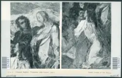 52 a, b - Giovanni Baglione: 'Fondazione della Certosa' (part.). Napoli, Certosa di San Martino