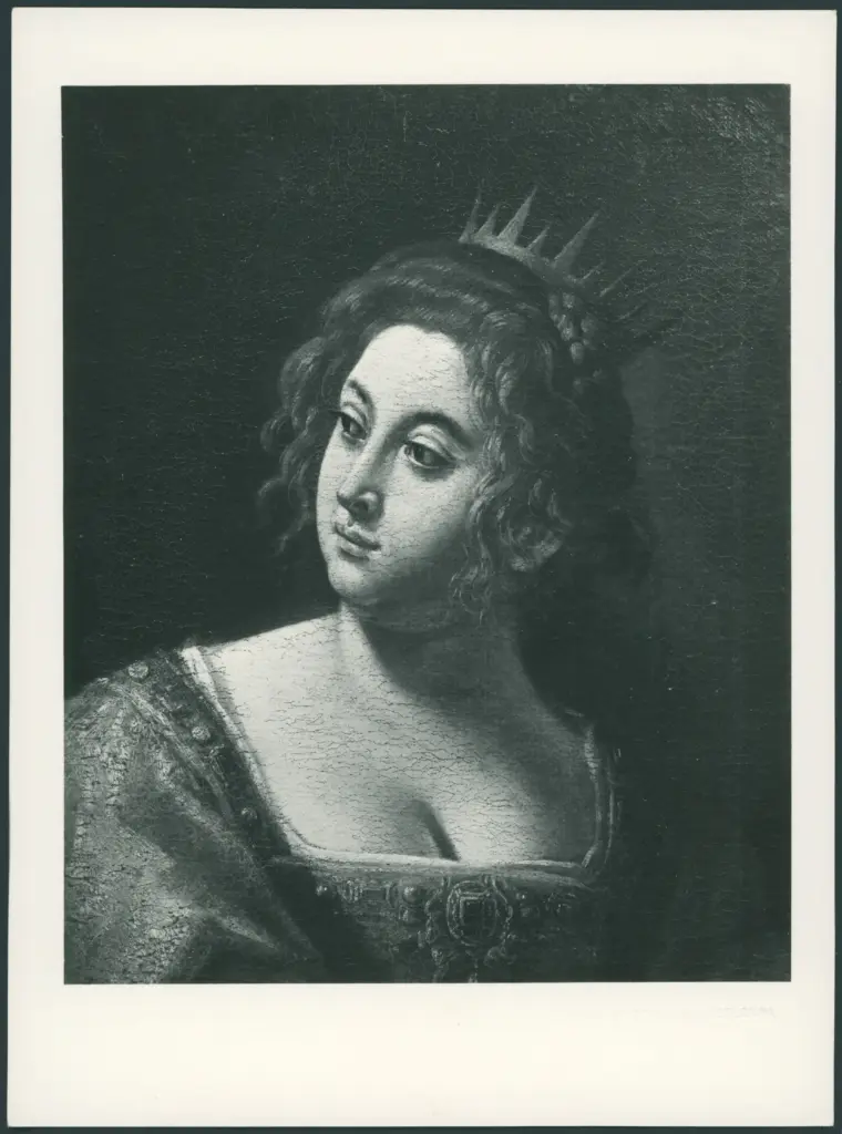 Baglione Giovanni  - sec. XVI/ XVII - Figura femminile (santa?)