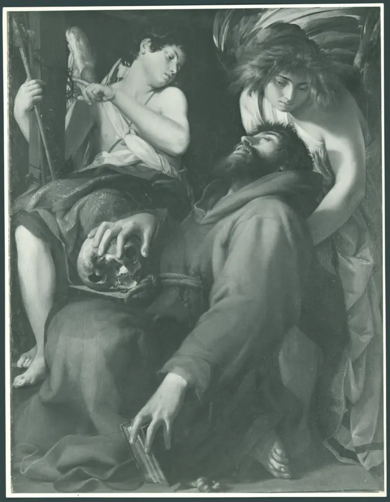 Baglione Giovanni  - sec. XVII - Estasi di san Francesco d'Assisi