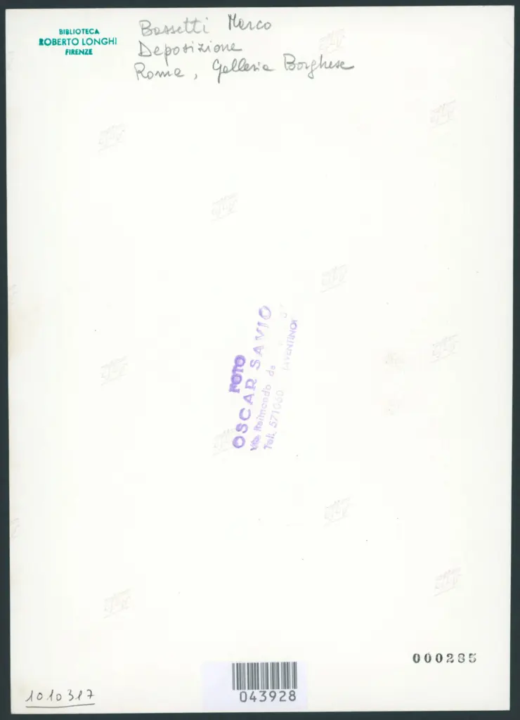 Bassetti Marcantonio  - sec. XVII - Deposizione di Cristo dalla croce