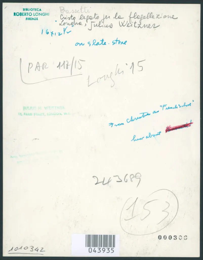 Bassetti Marcantonio  - sec. XVII - Cristo legato per la flagellazione