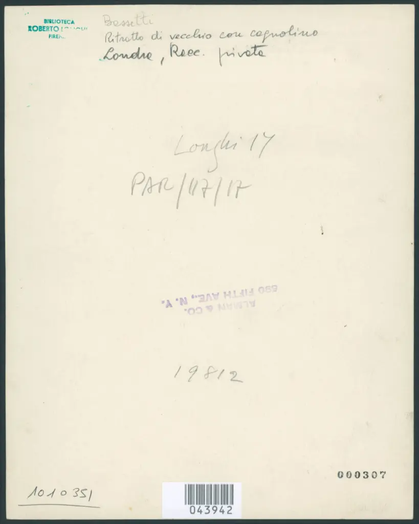 Bassetti Marcantonio  - sec. XVII - Ritratto di vecchio con cane