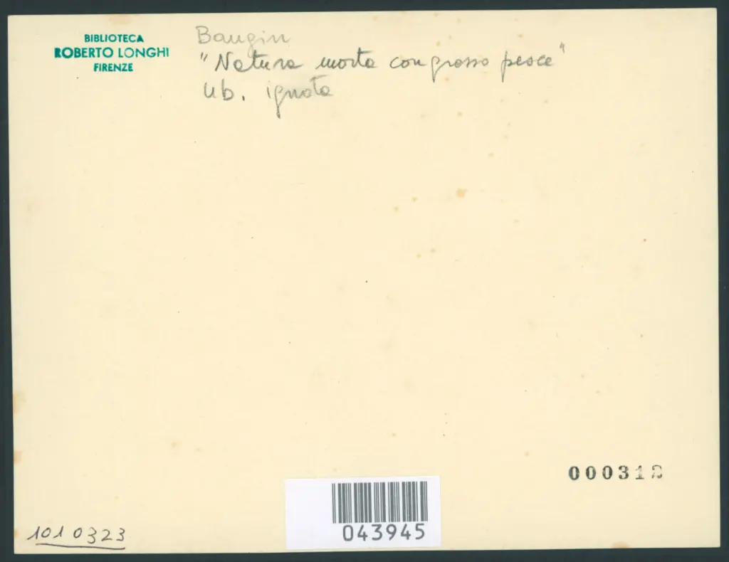 Baugin Lubin - sec. XVII - Natura morta con pesce