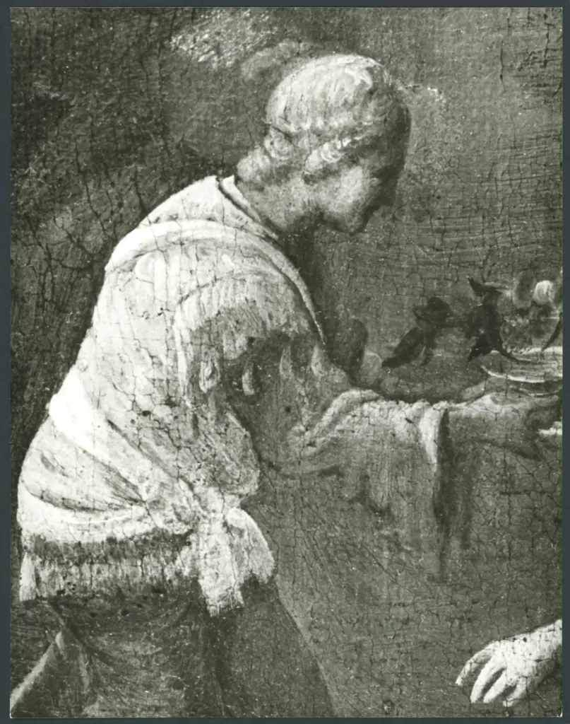 Bor Paulus - sec. XVII - Santa Maria Maddalena unge i piedi di Cristo