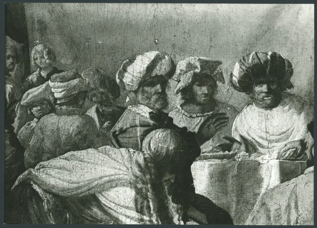 Bor Paulus - sec. XVII - Santa Maria Maddalena unge i piedi di Cristo