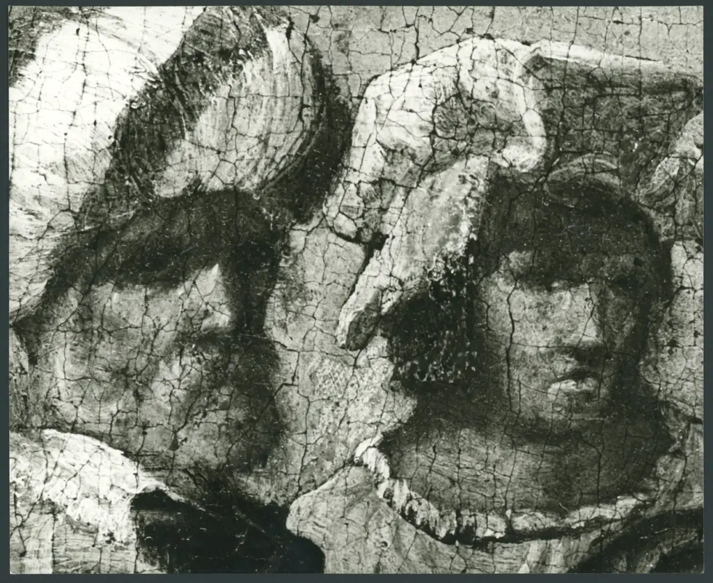 Santa Maria Maddalena unge i piedi di Cristo