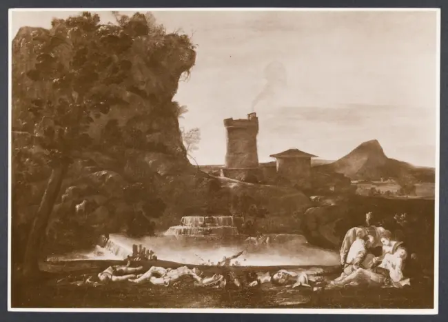 Angelica cura le ferite di Medoro