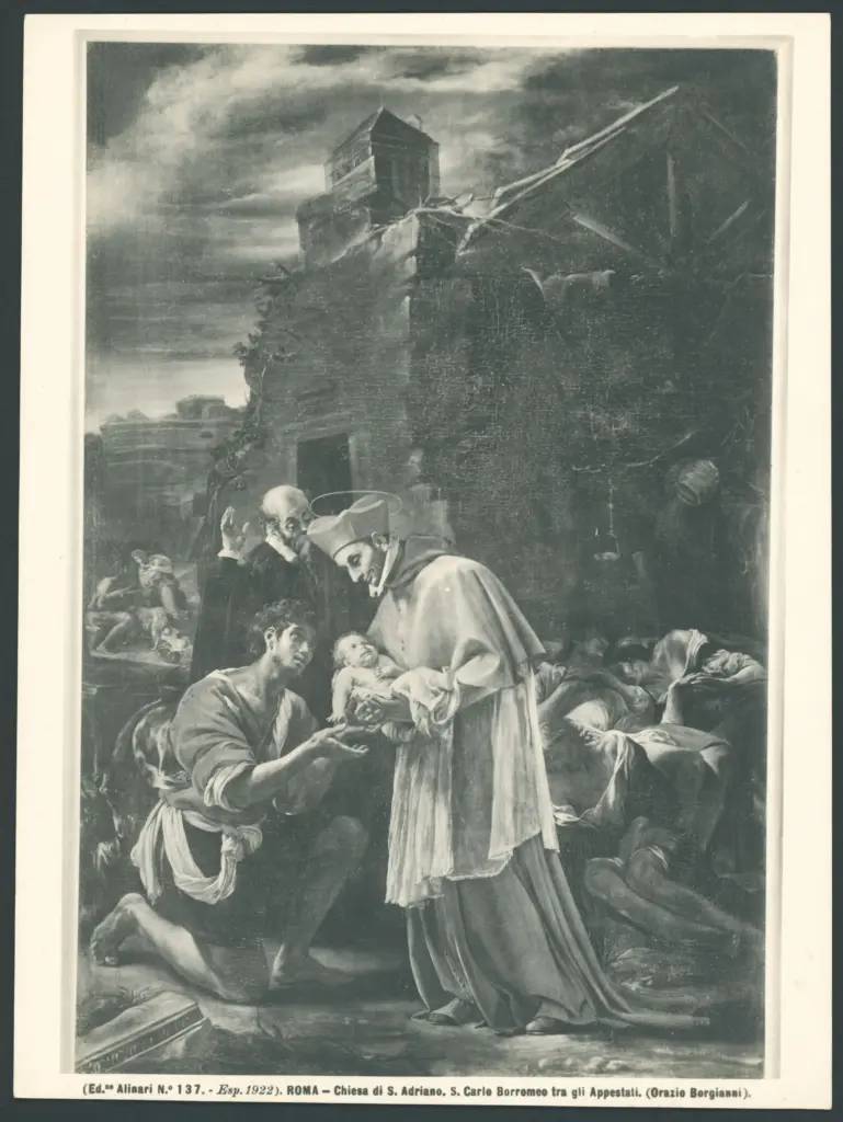 San Carlo Borromeo visita gli appestati