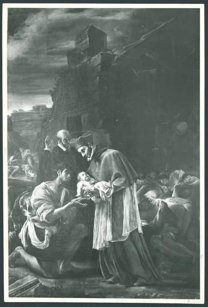 San Carlo Borromeo visita gli appestati