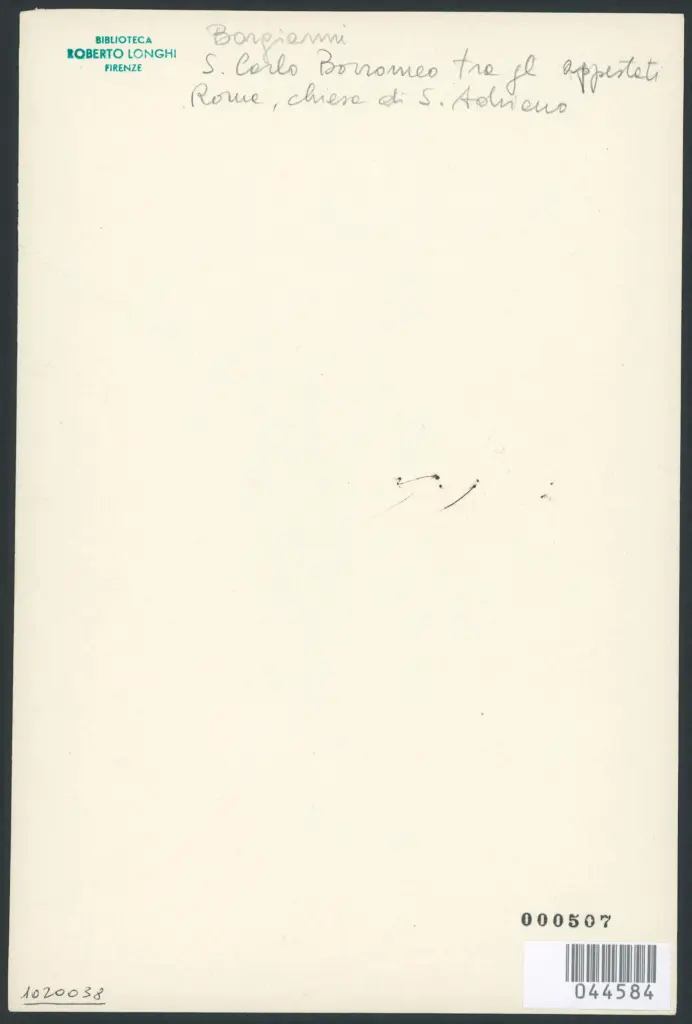 Borgianni Orazio  - sec. XVII - San Carlo Borromeo visita gli appestati