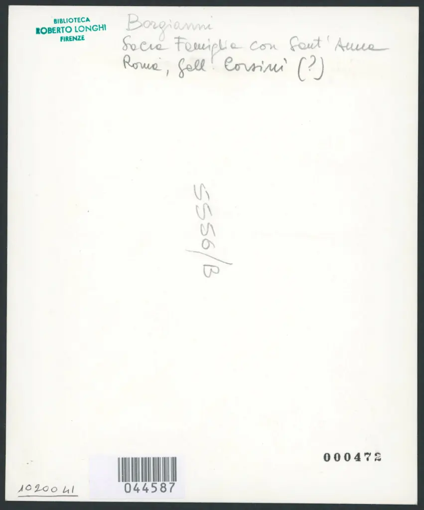 Borgianni Orazio  - sec. XVII - Sacra Famiglia con sant'Anna