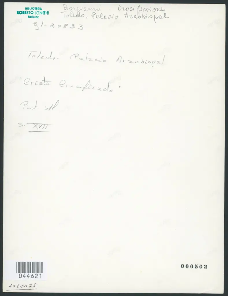 Toledo. Palacio Arzobispal "Cristo Crucificado"