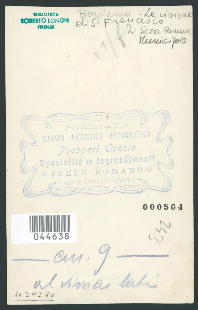 Borgianni Orazio  - sec. XVII - Visione di san Francesco d'Assisi