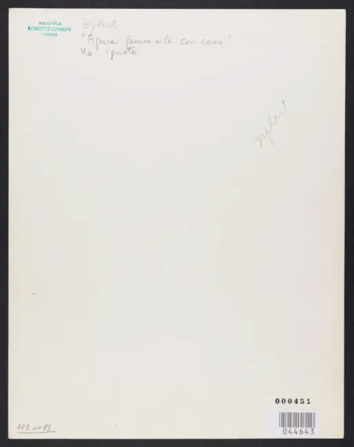 Bijlert Jan Harmensz van - sec. XVII - Figura femminile allegorica